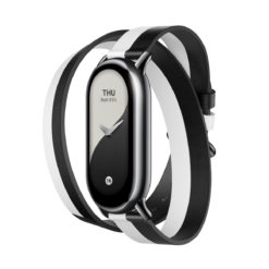 Xiaomi Smart Band 8 Double Wrap Strap Black and white